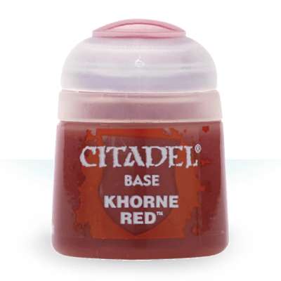 Khorne Red Base Paint Citadel Colours