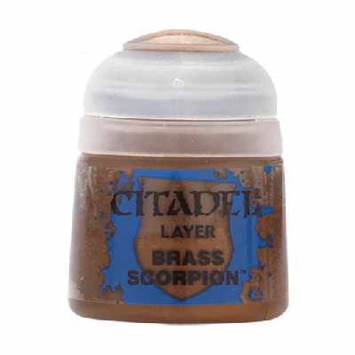 Paint: Citadel - Layer Layer: Brass Scorpion (12mL) - Tower of Games