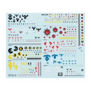 Combat Patrol Orks - Transfer Sheet