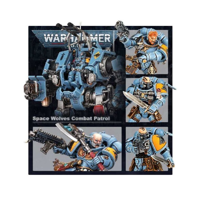 WARHAMMER 40K SPACE WOLVES COMBAT PATROL visual data 4