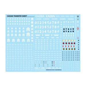 Heavy Support Squad - Transfer Sheet
