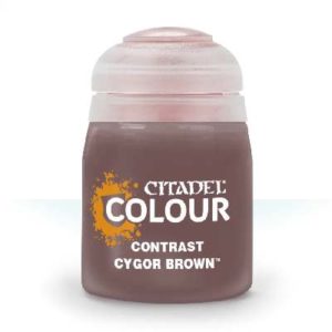 Cygor Brown Contrast Paint Citadel Colour