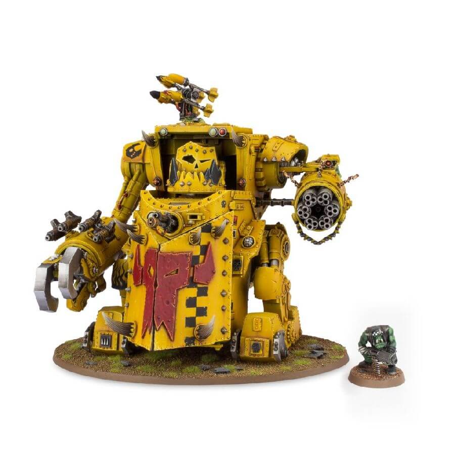 Gorkanaut scale Ork Warboss