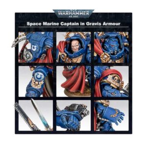 Captain in Gravis Armour details