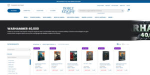 Noble Knight Games Shop Review