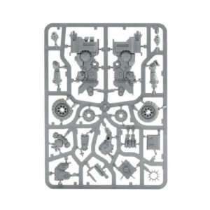 Primaris Chaplain on Bike Sprues1