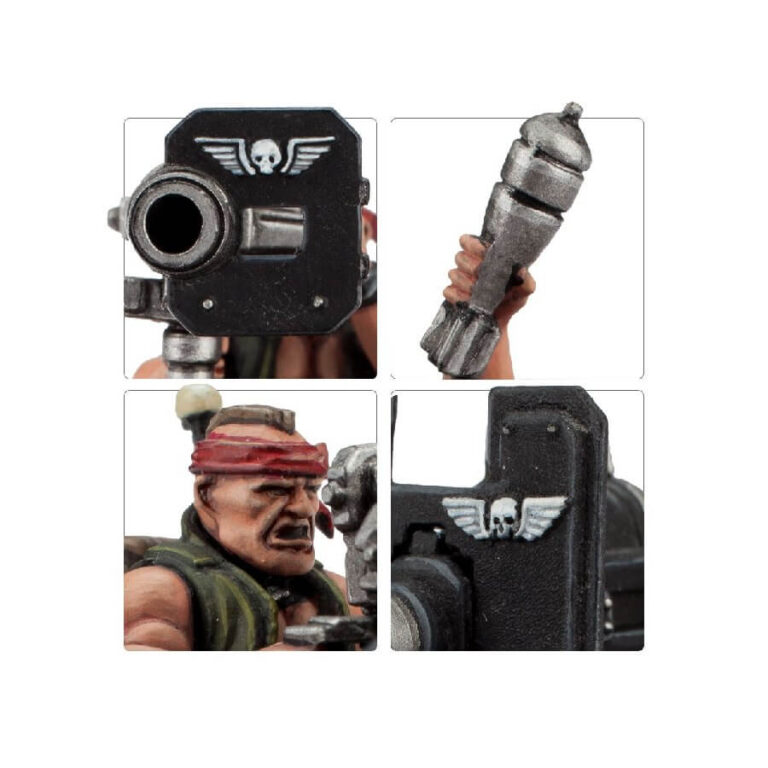 Warhammer 40000 Catachan Heavy Weapon Team Vente Au Détails Rabiots - Foto 2