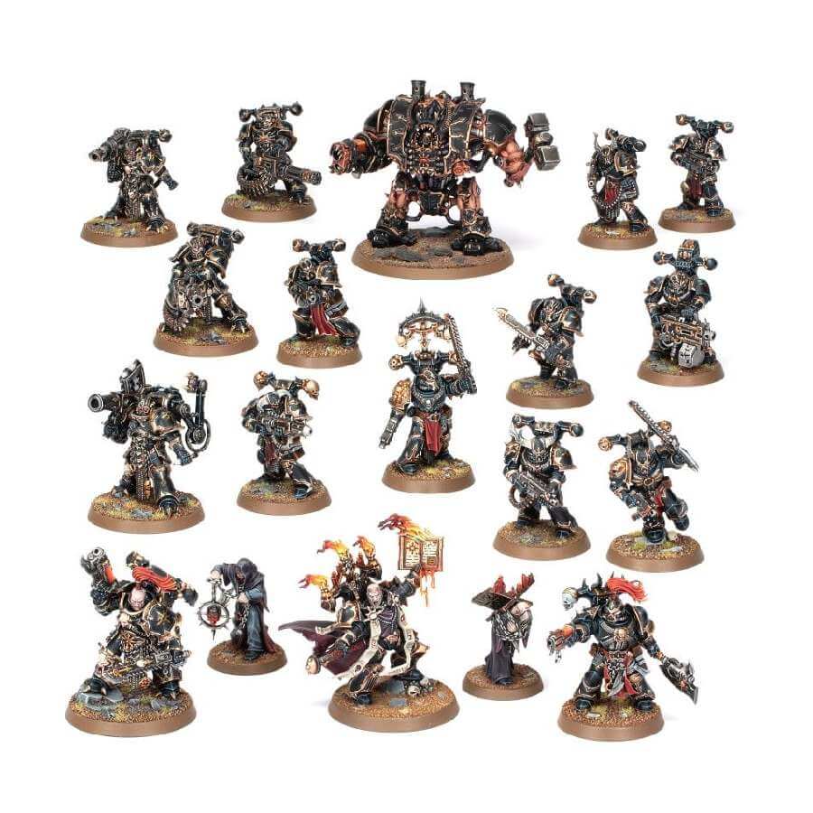 Old Combat Patrol Chaos Space Marines