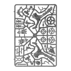 Daemons Of Khorne Skull Cannon Sprues2