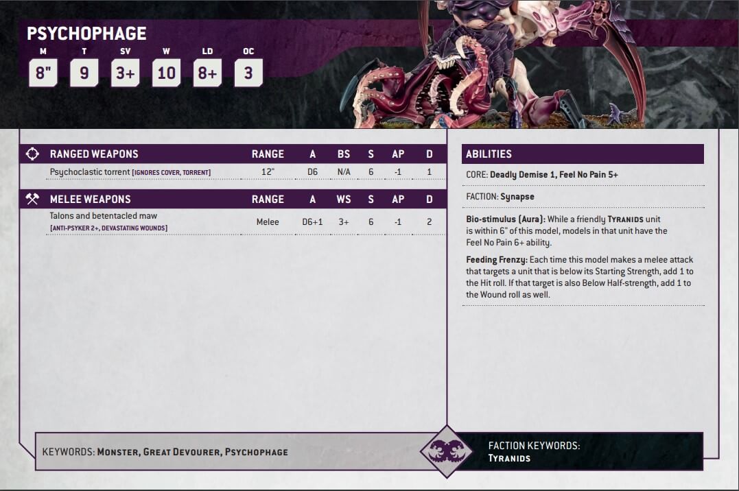 Warhammer 40K Psychophage