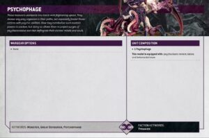 Warhammer 40K Psychophage