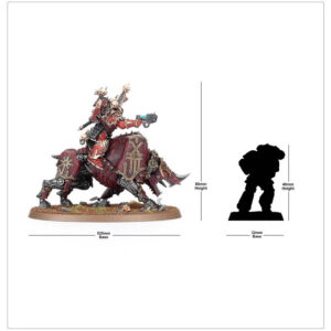World Eaters Lord on Juggernaut Size