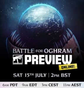 Global Battle for Oghram Concludes with Victorious Faction Set to Reveal New Miniatures