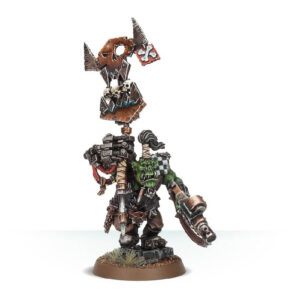 Ork Nob With Waaagh! Banner