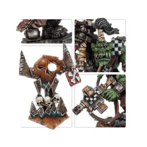 Ork Nob With Waaagh! Banner Details