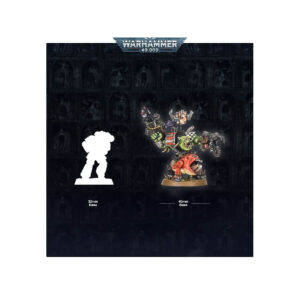 Ork Warboss with Attack Squig Size