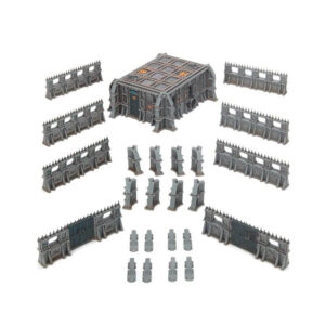 Plastic modular terrain pieces