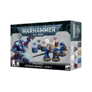 Space Marines_ Infernus Marines + Paints Set Box