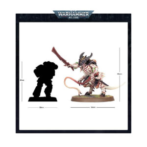 Tyranid Warriors Size