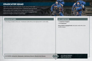 Eradicator Backdraft Module Warhammer 40K Primaris Eradicators