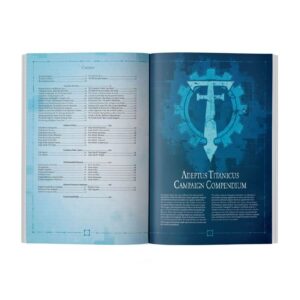 Adeptus Titanicus Campaign Compendium Book Contents