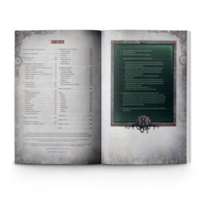 Necromunda - Core Rulebook Contents