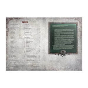 Necromunda House of Chains Book Contents
