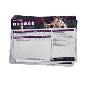 Datasheet Cards_ Tyranids Contents