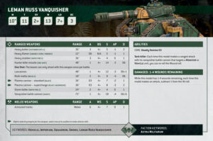 Warhammer 40K Leman Russ Battle Tank