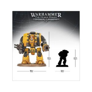 Leviathan Siege Dreadnought with Ranged Weapons Size
