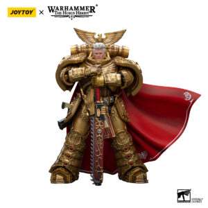 Imperial Fists Rogal Dorn, Primarch of the Vllth Legion Action Figure Two Handed Chainsword Stance Warhammer The Horus Heresy JOYTOY