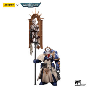 Posing Warhammer 40k Ultramarines Bladeguard Ancient Action Figure by Joytoy