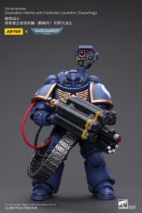 Ultramarines Desolation Marine with Castellan Launcher (Superfrag) - Front
