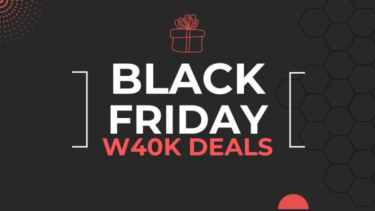 W40k Black Friday Deals 2023