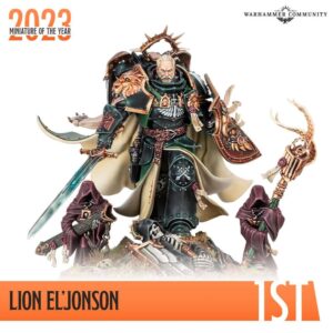 Lion El'Johnson is 2023's Warhammer Miniature of the Year