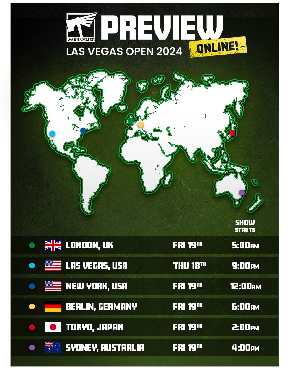 Anticipation Builds for the Las Vegas Open 2024 Warhammer Preview