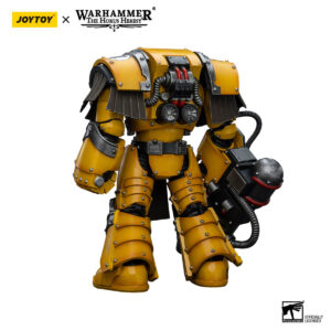 Legion Cataphractii Sergeant Action Figure with Heavy Flamer - Back View