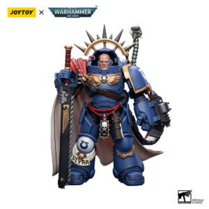 Ultramarines Captain in Gravis Armour Action Figure Front View