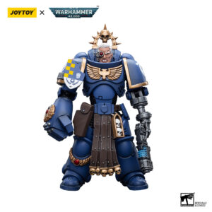 Ultramarines Lieutenant with Power Fist Action Figure Front View