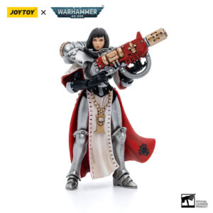 Adepta Sororitas Battle Sisters Order of the Argent Shroud Sister Irmengard Action Figure Front View