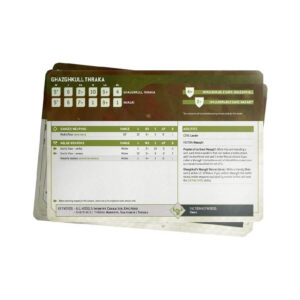 Datasheet Cards_ Orks 10th Edition Contents