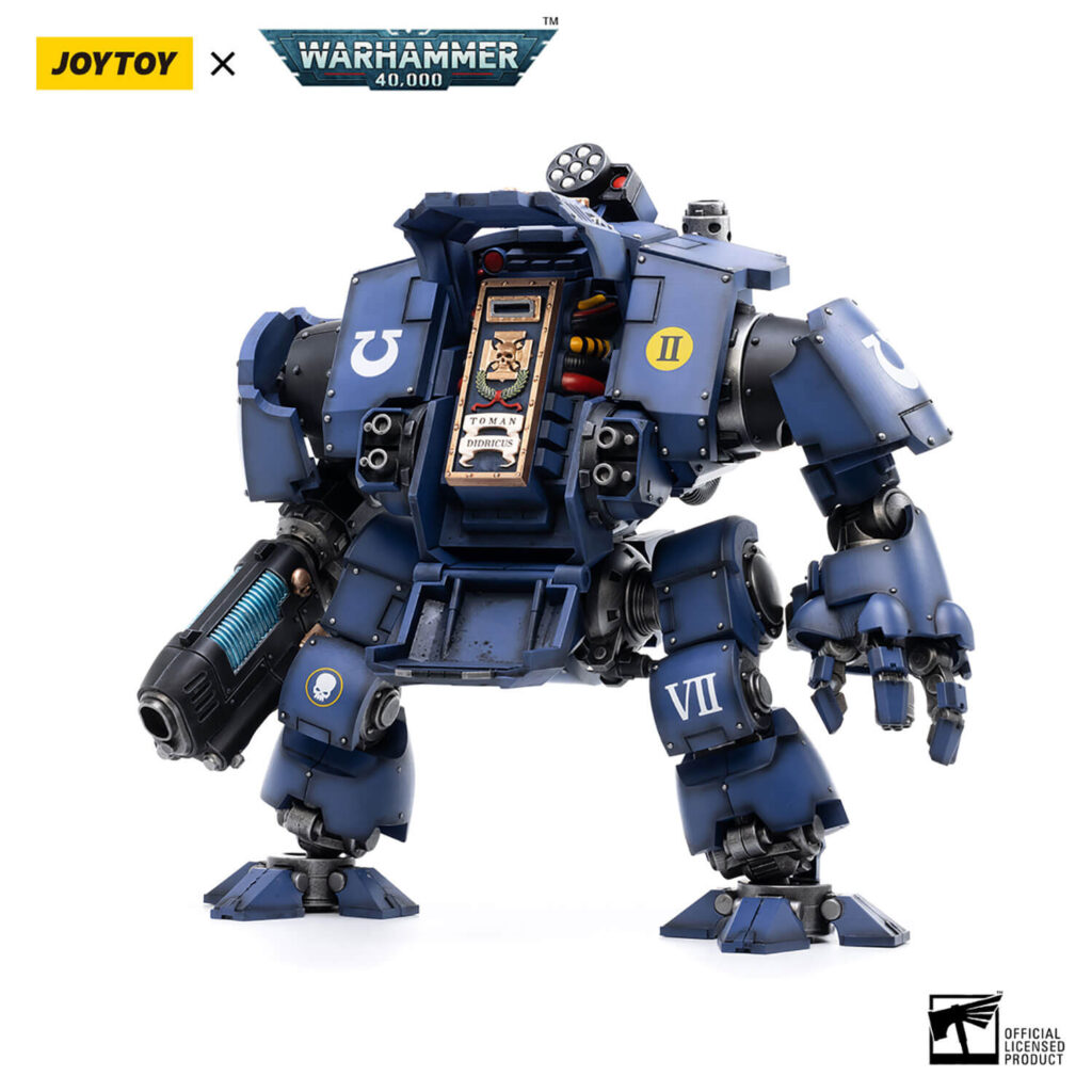 Action Figure JOYTOY 1/18 Warhammer 40K Ultramarines Redemptor Dreadnought Tyleas, Collezione