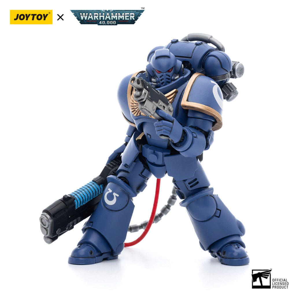 Ultramarines Hellblasters Brother Paxor Action Figure