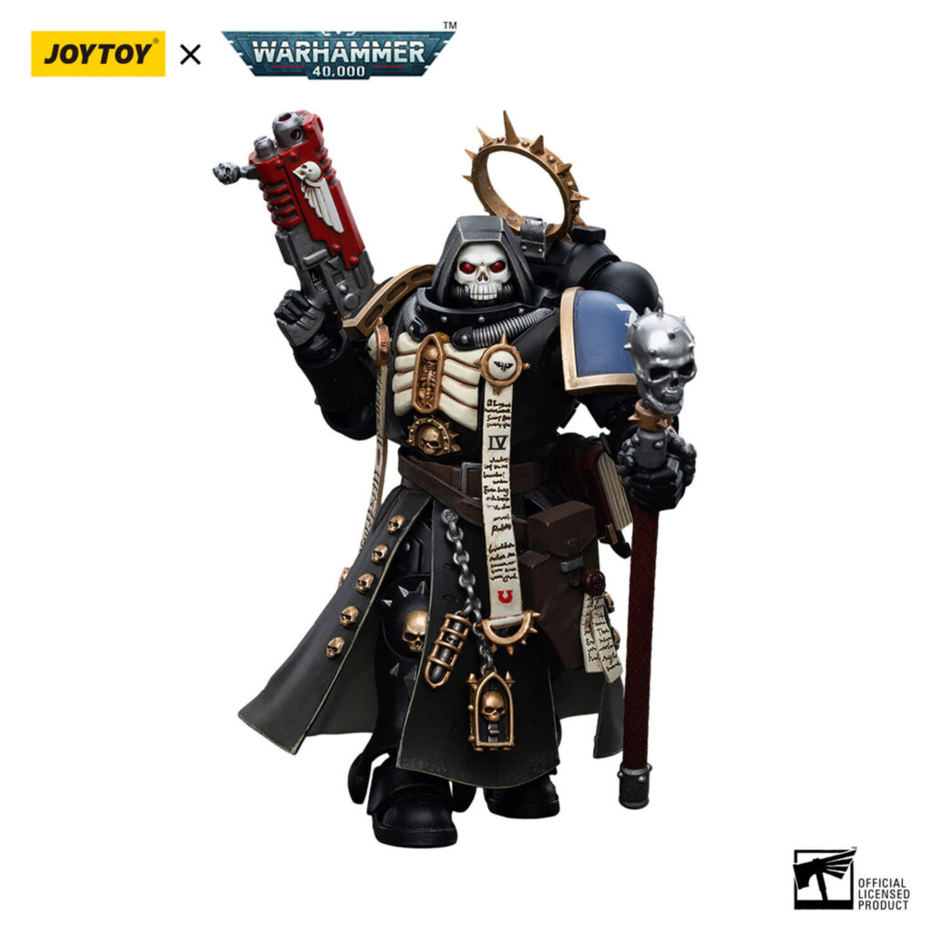 Ultramarines Primaris Chaplain Brother Varus Action Figure Front View