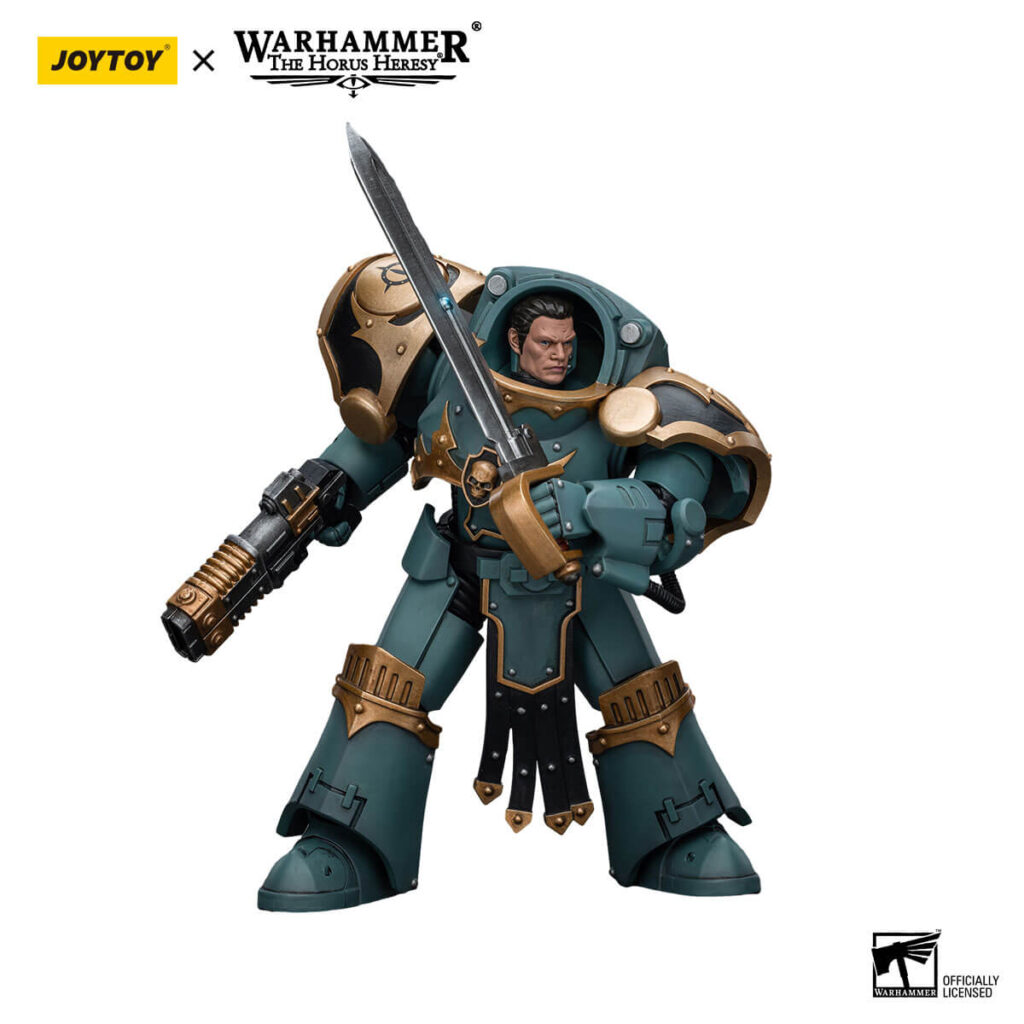 Sergeant with Volkite Charger and Power Sword Action Figure