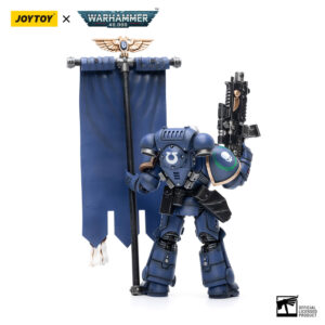 Ultramarines Heroes of the Chapter Primaris Ancient Posca Action Figure Back View