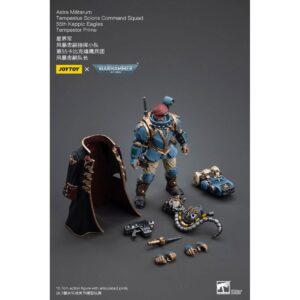 Astra Militarum Tempestus Scions Command Squad 55th Kappic Eagles Tempestor Prime Action Figure Contents