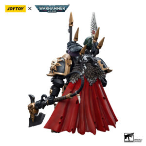 Chaos Space Marines Black Legion Chaos Lord in Terminator Armour Action Figure Back View