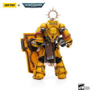 Imperial Fists Veteran Brother Thracius Action Figure Back View