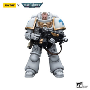 Space Marines White Consuls Intercessors 2 Action Figure Front View